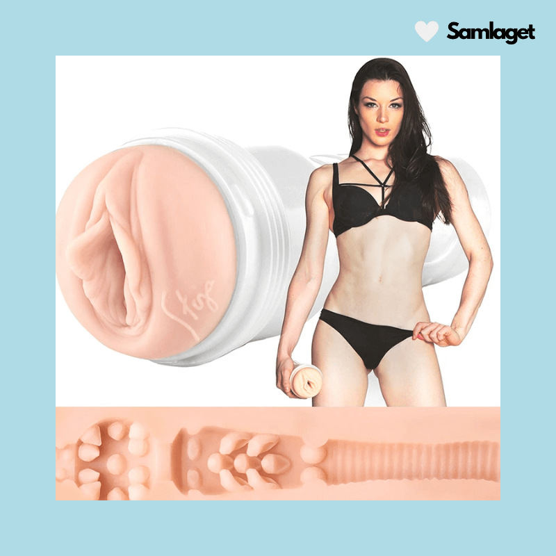 Fleshlight Girls Stoya Destroya, vaginamasturbator med autentisk design och strukturerad insida, inspirerad av adult filmstjärnan Stoya